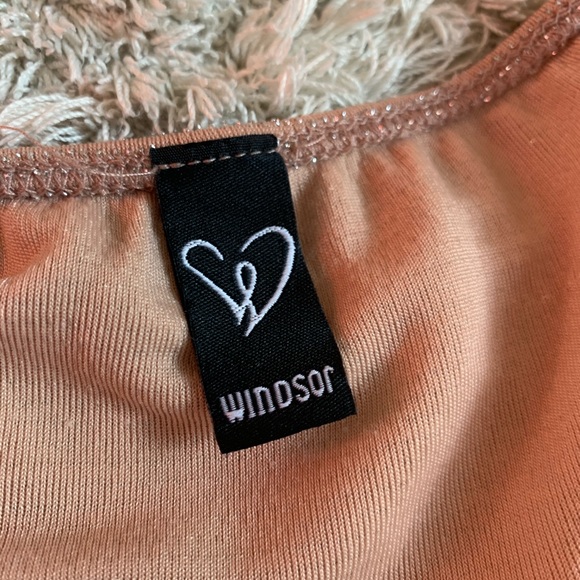 Nude Sparkle Bodysuit - Picture 2 of 4